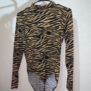 Tiger Stripe Body Suit